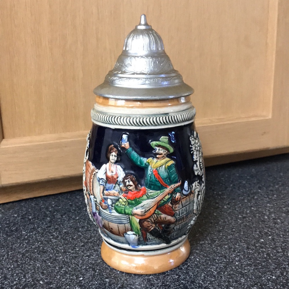 Original Thewalt Lidded Stein - Western Germany